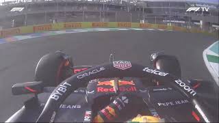 Sergio Perezs Onboard Camera Timelapse  Saudi Arabian F1 FP3 2024 [upl. by Suinotna296]