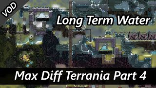 Securing Water for the Long Term on Max Diff Terrania  VOD Part 4 Oxygen Not Included All DLCs [upl. by Fariss321]