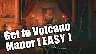 Get to Volcano Manor  Elden Ring Guide EASY [upl. by Einapets]