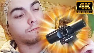 Webcam de GAMA ALTA  Avermedia pw513  review y pruebas [upl. by Ntisuj]