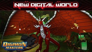 Digimon Masters Online  Omegamon Server VS Examon Raid NDW RAID [upl. by Ynamad309]