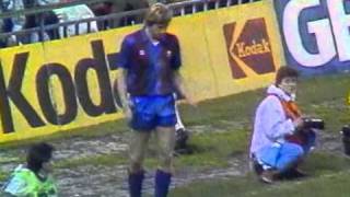 final copa rey Barcelona Zaragoza 1986 [upl. by Ahsoem167]