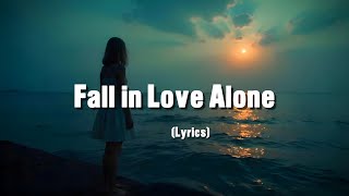 Fall in Love Alone  NiExshadow Official Lyrics [upl. by Asined]