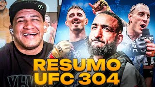 Resumo UFC 304 Belal Muhammad campeão Aspinall apenas melhor e Paddy chocou o mundo [upl. by Lusty]