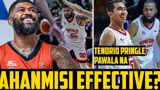 GINEBRA MAVERICK AHANMISI HINDI EFFECTIVE   TENORIO AT PRINGLE PAWALA NA SA GINEBRA [upl. by Norvun]