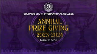 COLOMBO SOUTH INTERNATIONAL COLLEGE  ANNUAL PRIZE GIVING 2324 [upl. by Laersi]