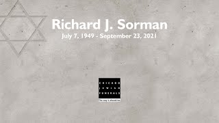 Richard J Sorman [upl. by Mikkel]