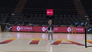 6yr old Victory is NBA National Anthem Singer for Utah Jazzsound ck [upl. by Carn133]