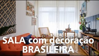 Transformação nesta sala com muita CULTURA brasileira [upl. by Anneis]