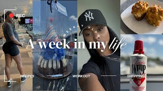 WEEKLY VLOG WORKOUT W ME IM A CHEF NOTHING BUNDT CAKE  TARGET RUN [upl. by Gigi956]