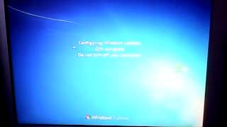 Windows 7 Update restart [upl. by Wenoa]