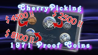 Valuable Coins To Look For in 1971 Proof Sets  Cherrypicking Proof Sets [upl. by Atilrac]