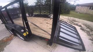 Lawn Trailer Gate Assist [upl. by Llevra]