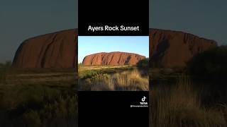 Ayers Rock Uluru sunset in 2003 [upl. by Polad]