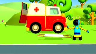 Leos Car cartoon  Leo 2 Puzzles amp Car for kids game [upl. by Eseila]