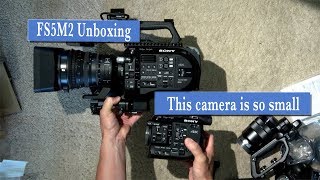 Sony FS5M2 Unboxing [upl. by Wyon571]