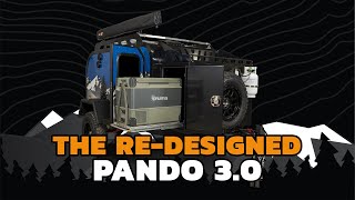 Introducing the redesigned Off Grid Trailers Pando 30 OffRoad Overland Teardrop Camping Trailer [upl. by Themis]