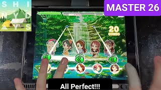 デレステ SHINY DAYS  MASTER 26「手元動画All Perfect」 [upl. by Sivrup206]