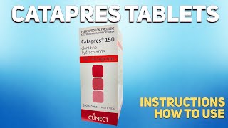 Catapres tablets how to use Uses Dosage Side Effects Contraindications [upl. by Gilud816]