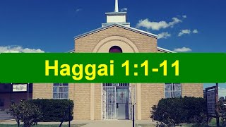 Haggai 1111  240114 PM  Valley View Baptist Church El Paso TX  Sermon [upl. by Ettenuahs]