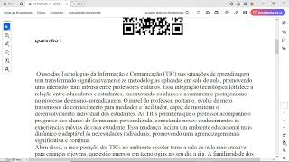 Considerando o material didático e as informações apresentadas acima elabore um texto dissertativo [upl. by Eilatan]