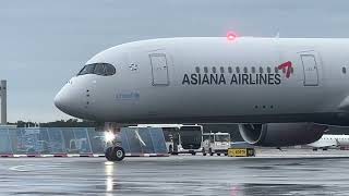 Frankfurt Airport Plane spotting 2024  Air India  Aisana Airbus 350 [upl. by Fenner712]