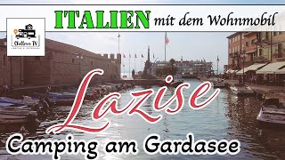 Italien  Camping am Gardasee  Lazise  Campingplatz Piani di Clodia  Urlaub mit dem Wohnmobil [upl. by Cower]