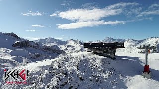 Drohnen Snowupdate Ischgl Samnaun 4112019 Silvretta Arena mit neuer Velilleckbahn [upl. by Kcaj632]