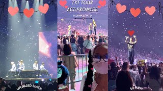 🩷 TXT CONCERT VLOG  Act Promise in Tacoma 🩷 [upl. by Akeemat473]