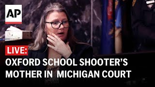 Jennifer Crumbley trial LIVE Oxford school shooter’s mother in Michigan court [upl. by Ubald]