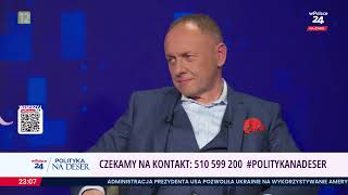 POLITYKA NA DESER  Dorota Łosiewicz i Rafał Porzeziński 17112024 cz2 [upl. by Dobbins921]