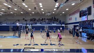 Pleasant Valley vs Dike 10122024 [upl. by Einhpad]