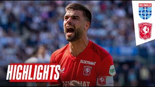 FC TWENTE behaalt DERDE plek in ZWOLLE  PEC Zwolle  FC Twente 19052024  Highlights [upl. by Rosemare]