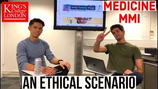 Answering an Ethical Scenario  Medicine MMI Interviews  Kenji amp KharmaMedic [upl. by Sair]