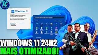 COMO OTIMIZAR WINDOWS 11 24H2 PARA MAIS FPS EM JOGOS🔥 [upl. by Hcnarb536]