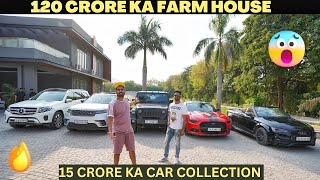 BUSINESSMAN KA 150 CRORE KA FARMHOUSE TOUR  DELHIS RICHEST MAN [upl. by Kono]