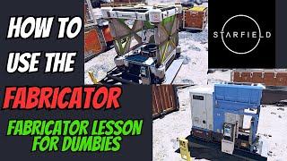 How To Use the Simple Fabricator amp Compound Fabricator  A Fabricator Tutorial for Dummies [upl. by Bautram172]