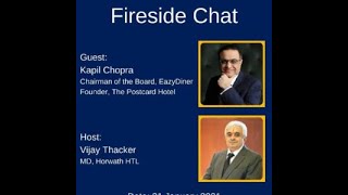 Fireside Chat with Kapil Chopra [upl. by Nazarius]