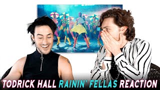 Todrick Hall  Rainin Fellas Reaction  BOYFRIENDS REACT to New Todrick Hall Pride 2021🏳️‍🌈 [upl. by Ytomit]