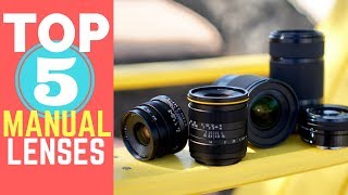 My Top 5 Manual Lenses for the Sony A6000 [upl. by Adamski36]