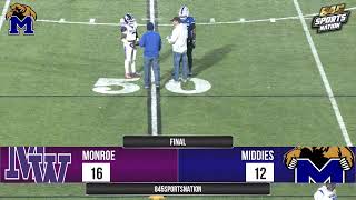 Middletown Middies Football 110124 [upl. by Yrmac]