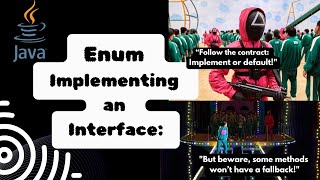 How to implement Interfaces with Enums in Java  Enum with Advanced Usage [upl. by Assille201]