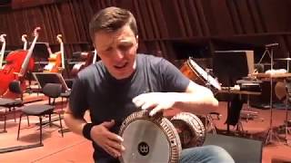 Martin Grubinger – Brains and Muscles  On Ahos Percussion Concerto «Sieidi» [upl. by Nashner]