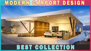 BEST COLLECTION 50 Modern Canopy Carport Ideas  Modular  Cantilever Structure  Shed [upl. by Ailhat628]