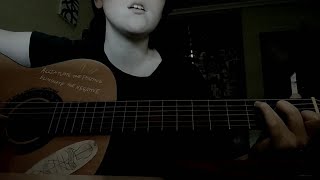 kitchen sink by twenty one pilots a soft acoustic guitar cover [upl. by Kemeny971]