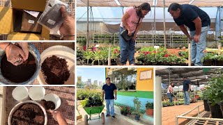 Plants Shopping For My Balcony Garden  Soil Free Pot Mixture  Simply Laxmis Life [upl. by Neo]