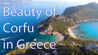 Beauty of Corfu in Greece seen by FPV Drone [upl. by Kcirddahc]