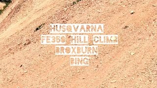 Husqvarna FE350  Hill Climb  Enduro [upl. by Attelrak]