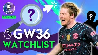 My top priorities for FPL GW36 🔥💪 [upl. by Oilut935]