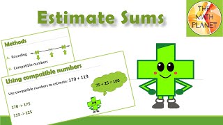 Estimate Sums Using Rounding and Compatible Numbers  Grade 3 [upl. by Garbe]